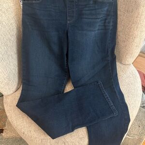 Women's Dark Blue Jeans